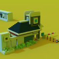 《Unity+Magicvoxel一步一步搭建体素3D校园世界》